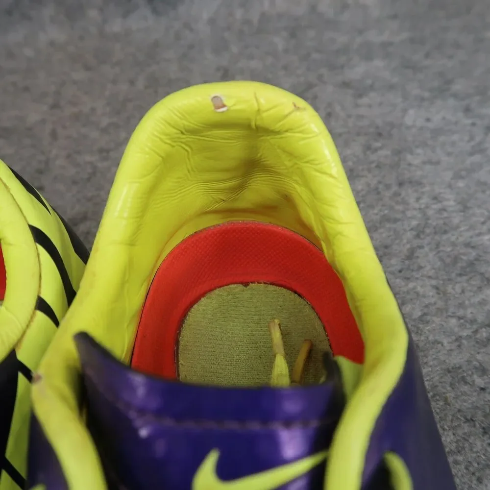 Nike Shoes Kids 5 Cleats Soccer Mercurial FG Sports Athletic Purple Volt Youth